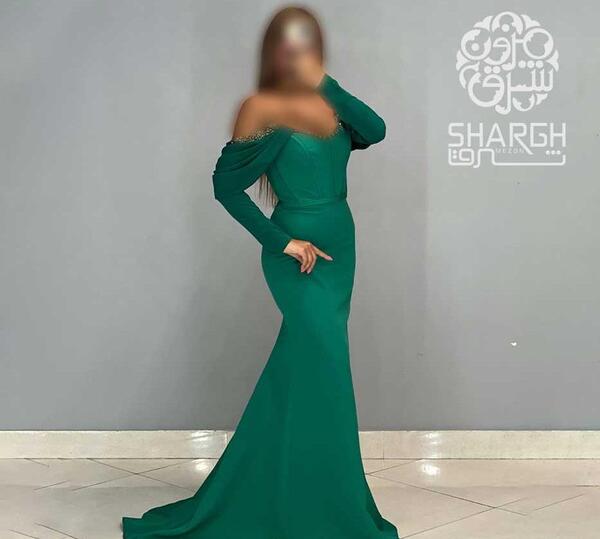 عکس لمه لباس مجلسی مدل ماهی دنباله دار دخترانه