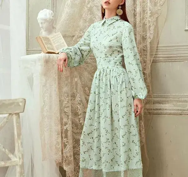 عکس مدل لباس مجلسی دخترانه گل گلی