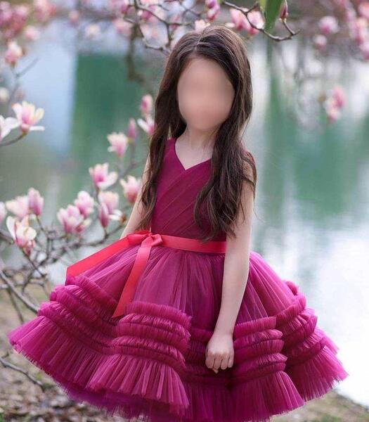 عکس مدل لباس مجلسی دخترانه کوچولو