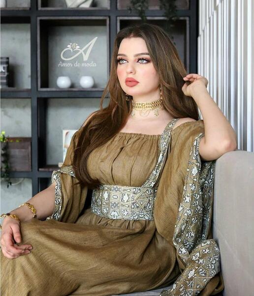 عکس مدل لباس مجلسی عربی دخترانه در اینستاگرام