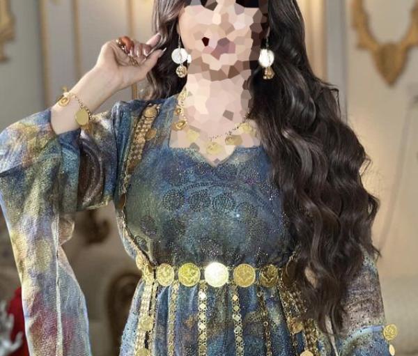 عکس مدل جدید لباس مجلسی عربی دخترانه