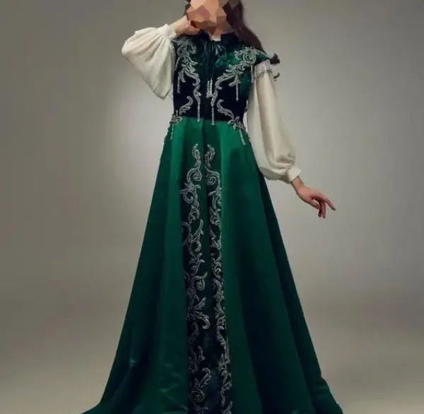 عکس مدل جدید لباس مجلسی عربی دخترانه