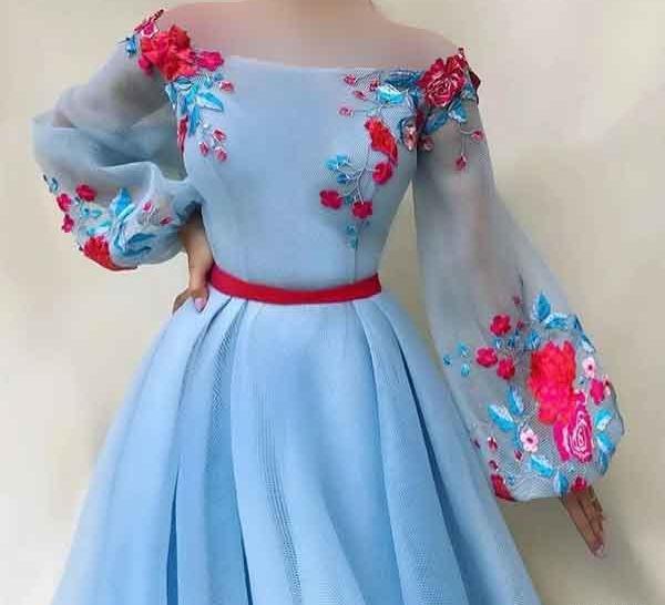 عکس طرح های جدید لباس مجلسی دخترانه