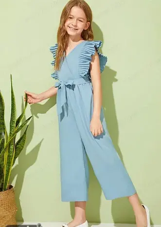 عکس لباس سرهمی مجلسی دخترانه بچه گانه