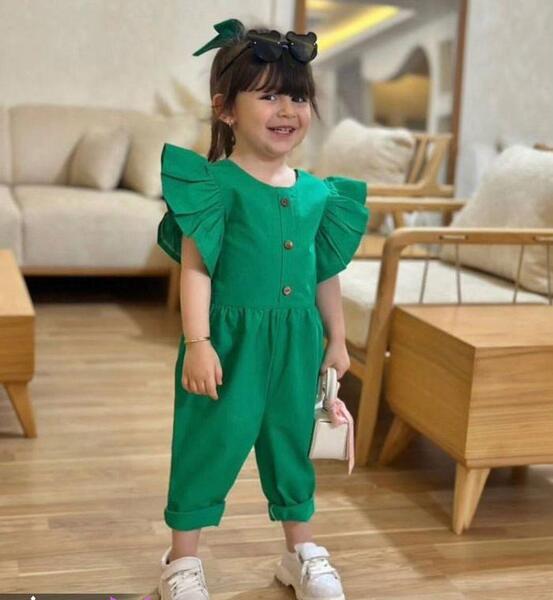 عکس لباس سرهمی مجلسی دخترانه بچه گانه