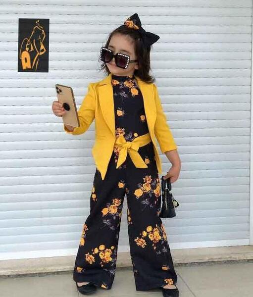 عکس لباس سرهمی مجلسی دخترانه بچه گانه
