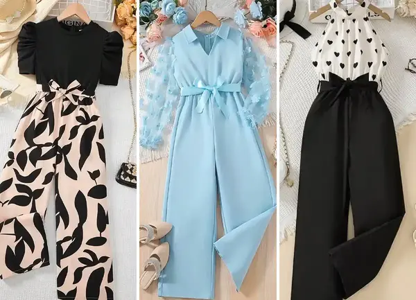 عکس لباس سرهمی مجلسی دخترانه بچه گانه