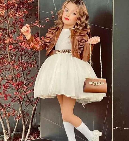 عکس لباس مجلسی بچه گانه دخترانه در رشت