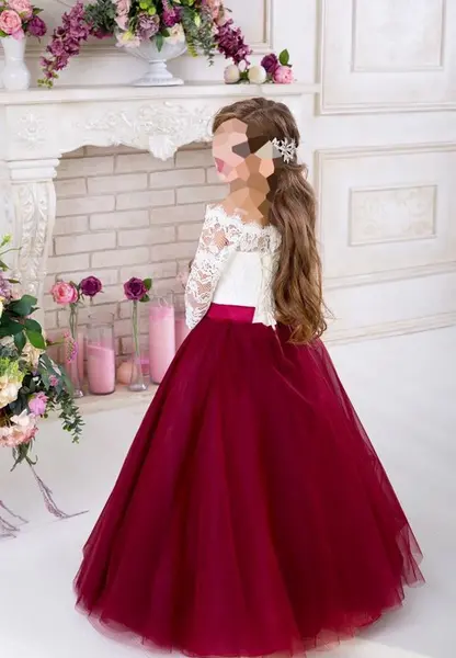 عکس لباس مجلسی دخترانه 10 ساله