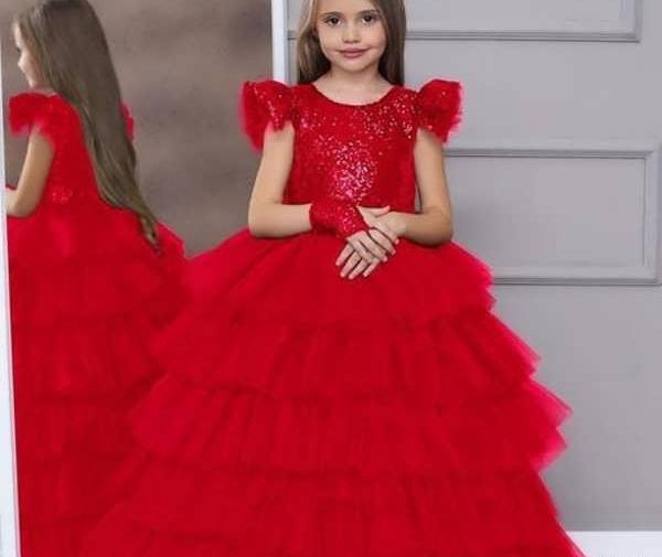 عکس لباس مجلسی دخترانه 10 ساله
