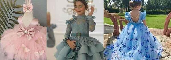 عکس کانال لباس مجلسی خیلی شیک دخترانه