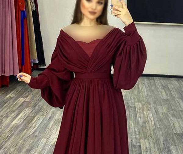 عکس لباس مجلسی دخترانه با حریر