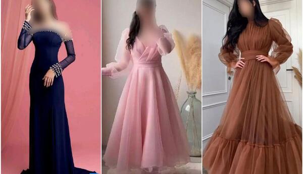 عکس مدل لباس مجلسی دخترانه 14 ساله اسپرت بلند