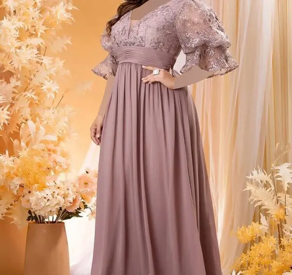 عکس لباس مجلسی دخترانه برای چاق