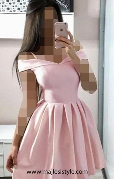 عکس لباس مجلسی دخترانه جدید شیک کوتاه