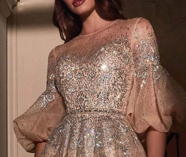 عکس لباس مجلسی دخترانه جدید شیک بلند