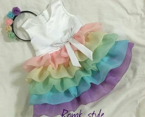 عکس لباس مجلسی دخترانه اسب تک شاخ