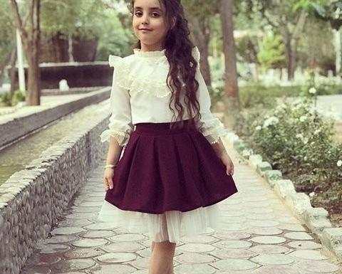 عکس لباس مجلسی دخترانه اسپرت بچه گانه