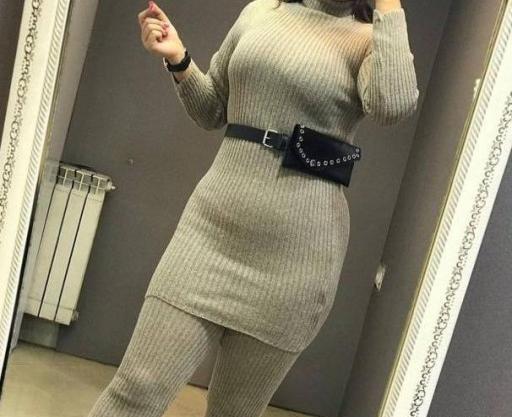 عکس مدل لباس مجلسی یقه اسکی