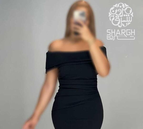 عکس لباس های مجلسی کوتاه یقه قایقی
