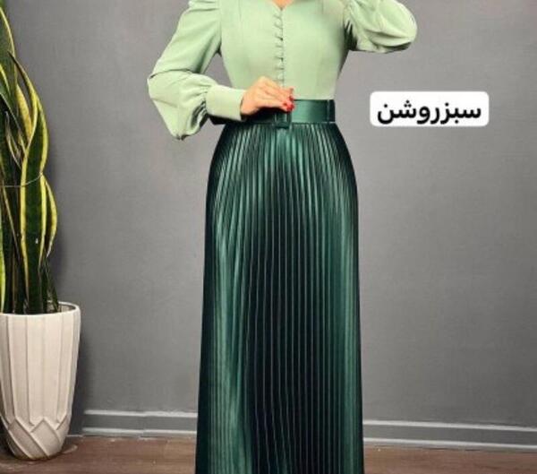 عکس لباس مجلسی یقه دلبری شیک