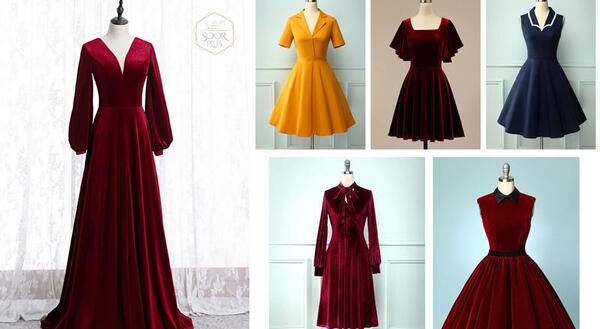 عکس لباس مجلسی شیک و ساده دخترانه