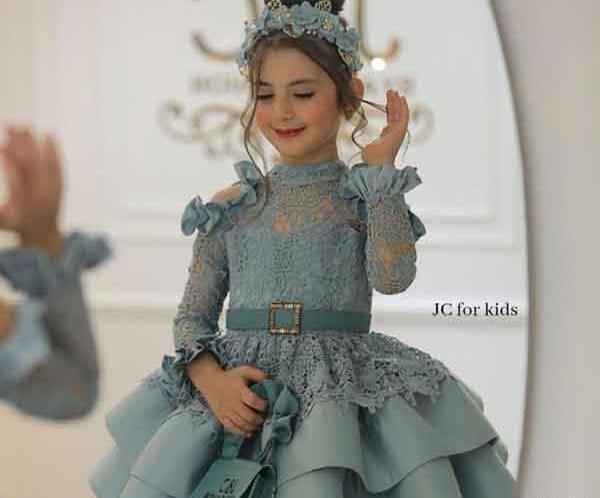 عکس لباس مجلسی نوزاد دختر اینستا