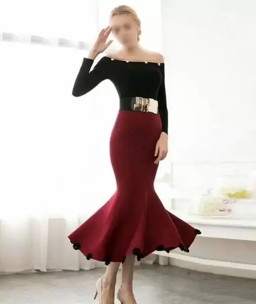 عکس لباس مجلسی مدل ماهی کوتاه