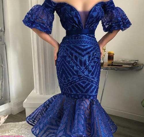 عکس لباس مجلسی مدل ماهی کوتاه