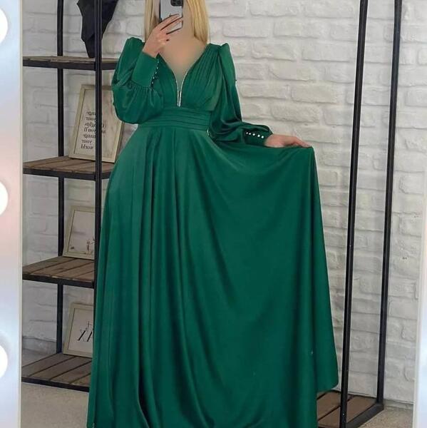 عکس لباس مجلسی گیپور و ساتن سایز بزرگ