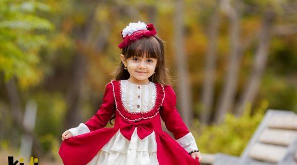 عکس سایت لباس مجلسی کودک دخترانه