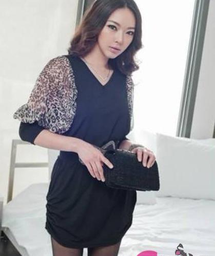 عکس لباس مجلسی کوتاه دخترانه کره ای