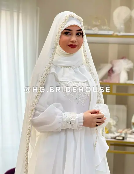 عکس لباس مجلسی عقد سفید