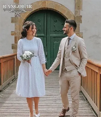 عکس لباس مجلسی عقد کنان