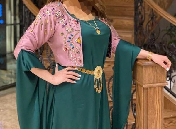 عکس لباس مجلسی عربی بلند