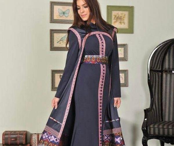 عکس لباس مجلسی عربی بلند