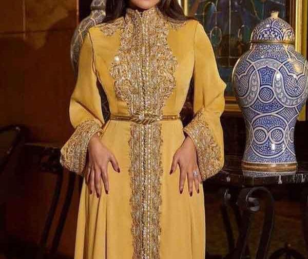 عکس لباس مجلسی عربی بلند