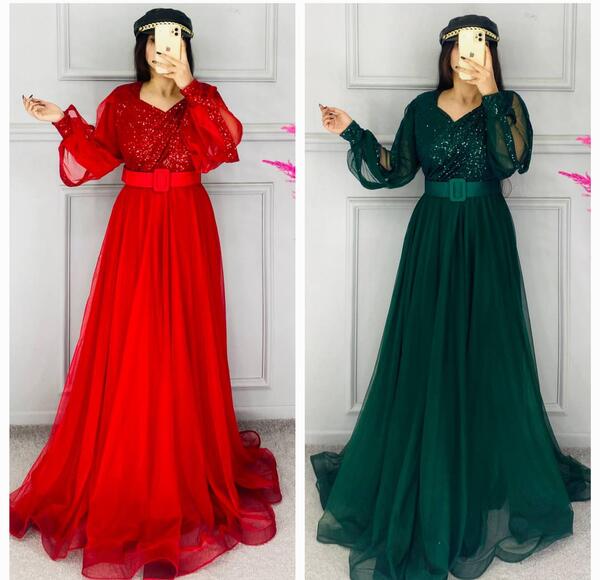 عکس مدل لباس مجلسی صدفی