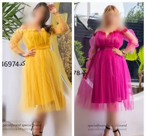 عکس لباس مجلسی دخترانه صورتی عروسکی