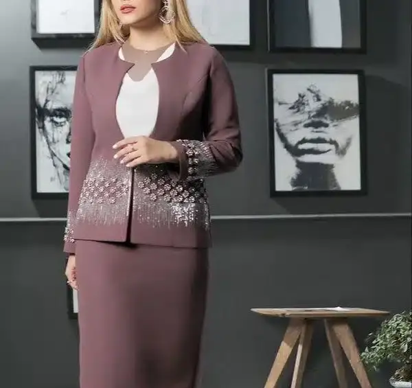 عکس لباس مجلسی شیک زنانه میانسال