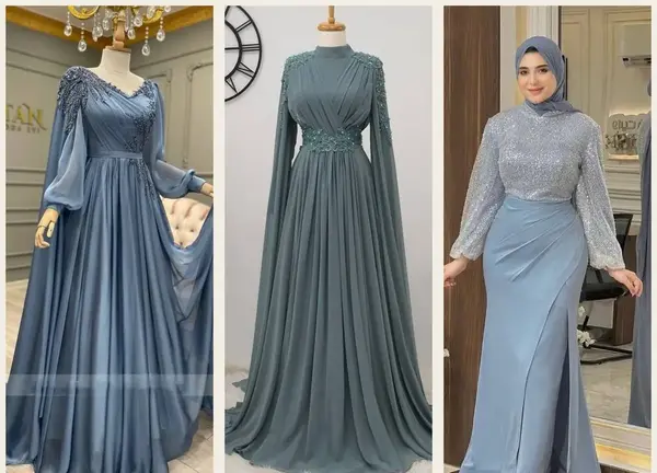 عکس لباس مجلسی شیک زنانه میانسال