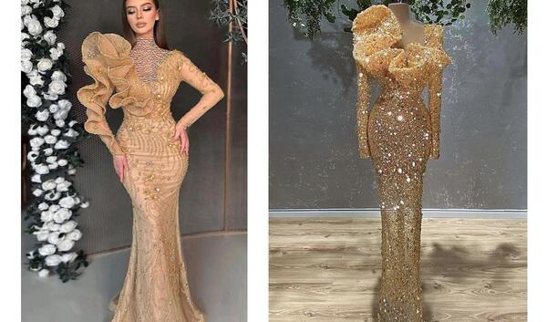 عکس مدل لباس مجلسی ژورنالی جدید