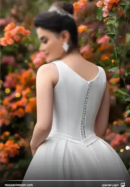عکس لباس مجلسی پوشیده ژپون دار