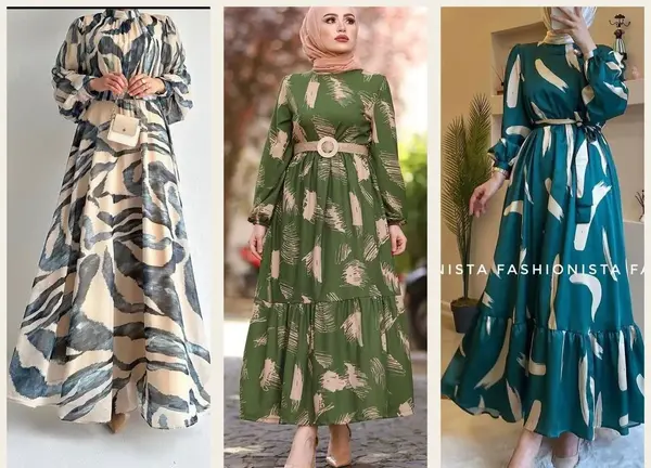 عکس لباس مجلسی زری دار
