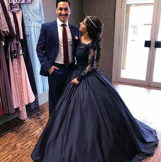 عکس لباس مجلسی زنانه جدید بلند شیک