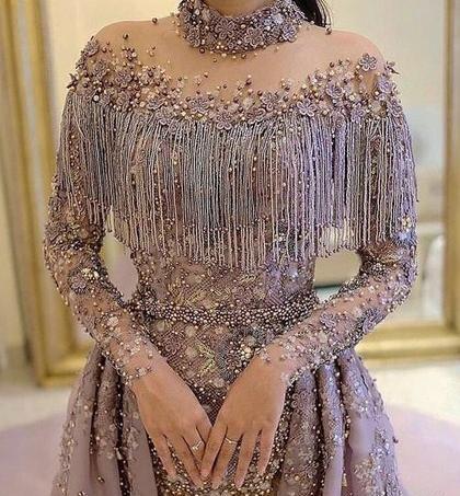 عکس لباس مجلسی زنانه ریش ریشی