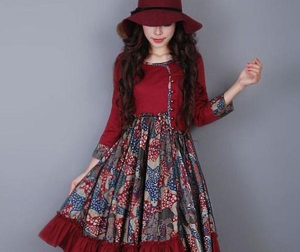 عکس لباس مجلسی دخترانه پوشیده ۱۲ ساله