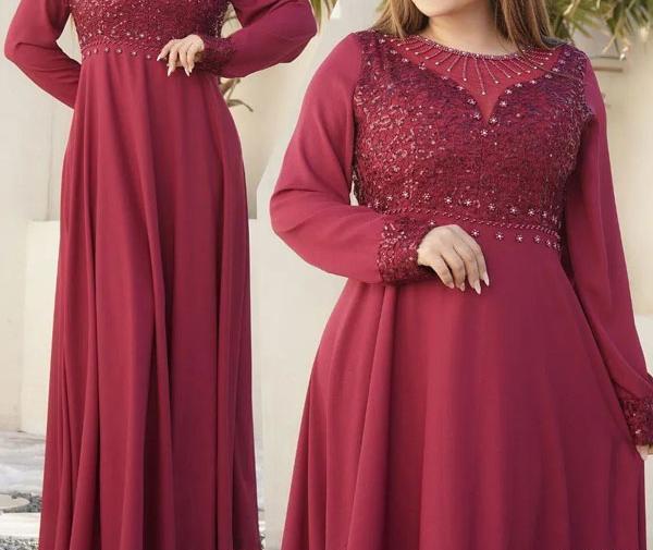 عکس لباس مجلسی دخترانه بلند ساده