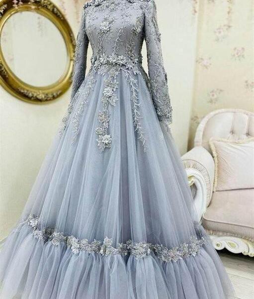 عکس لباس مجلسی دخترانه نوجوان بلند شیک