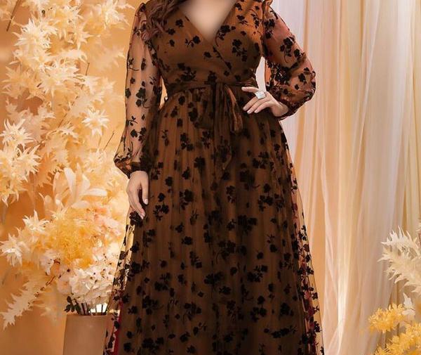 عکس لباس مجلسی افراد چاق